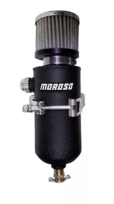 MOROSO Remote Breather Tank - W/12an Fitting AOS / Catch Can / Crank Vent • $140.71
