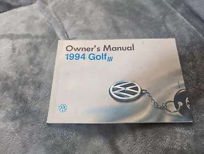 1994 VW Golf Owners Manual • $6.99