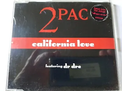 £4 • Buy 2Pac Featuring Dr. Dre - California Love (CD Single) Death Row Records 1995 Rap