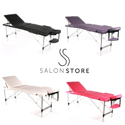 £109.99 • Buy Portable Massage Table Bed Foldable Beauty Salon Therapy Tattoo Couch