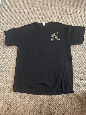 Vintage Metallica 1996 Load Ninja Star Logo T-Shirt Size XL Good Shape !! • $65