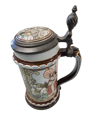 1980 Villeroy And Boch Mettlach The Brot6 Grimm Hansel & Gretel Steun Beer Mug • $45