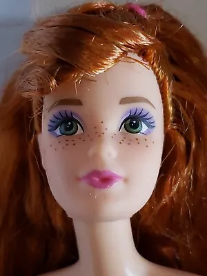 Nude Barbie Rewind 80's Edition Redhead Nude Doll • $22