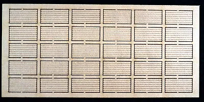 30 N Scale 4’ X 8’ Sheets T1-11 Plywood Lumber Loads Construction Site Wood • $12.39