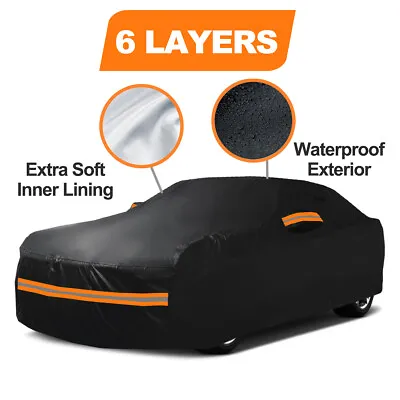 6 Layer CUSTOM FIT Ford Mustang GT Car Cover Outdoor 100% Waterproof All Weather • $61.85