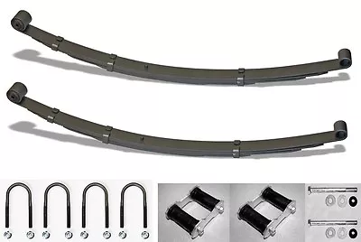 NEW! 1965 - 1966 Mustang Rear Leaf Springs Kit With Shackles U Bolts I-bolts Set • $279.95