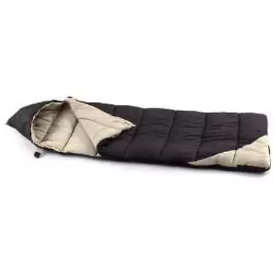 Eddie Bauer Rest Convertible Hood Sleeping Bag - Black & Gray - New In Box  • $50.99