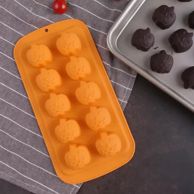 £3.19 • Buy Ghost Chocolate Mould Halloween Silicone Candy Cookies Ice Cube Tray Jelly Mold