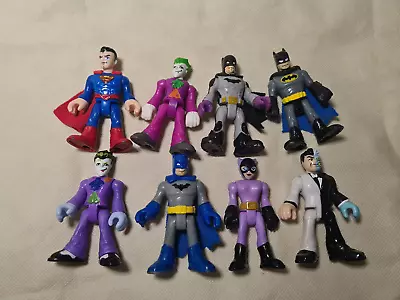 Fisher Price Imaginext DC Comics Super Friends Batman Robin Joker Catwoman LOT • $40