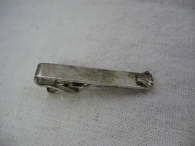 Vintage Tie Bar Clip: Silver Tone CROWN • $9.99