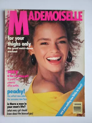 1987 MADEMOISELLE Mag Paulina PORIZKOVA Charlene Short Suzanne Lanza K Bowser • $39.99