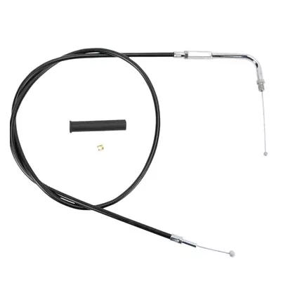 Drag Specialties 48 Inch Black Vinyl Throttle Cable For Harley FXDB 91-92 • $39.95