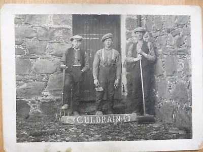 1925 Farm Workers At Culdrain Gartly Near Huntly Aberdeenshire • £20