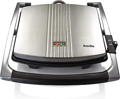 £50 • Buy Breville Sandwich/Panini Press & Toastie Maker 4-Slice Non-stick-coated VST026