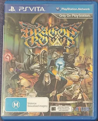 PS VITA GAME - Dragons Crown - PlayStation Vita • $50