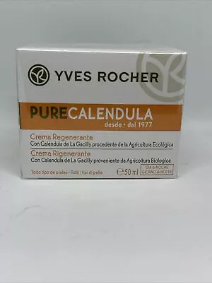 $25.91 • Buy Yves Rocher Pure Calendula Regenerating Cream Day/Night, 50 Ml