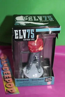 American Greetings Elvis ELV75 Birthday Christmas Holiday Sound Ornament 2010 • $24.99