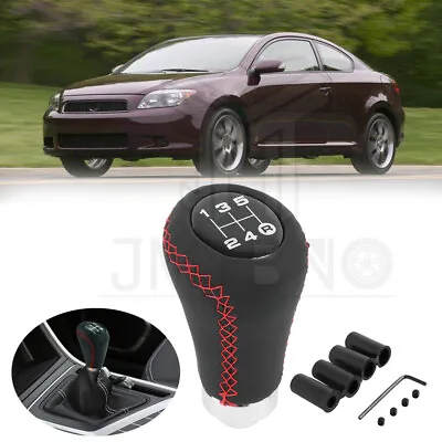 5 Speed Manual Stick Shifting Handle Leather Gear Shift Knob For Scion TC XB • $14.49