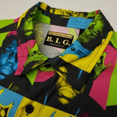 Notoriouse BIG Shirt Crazy Funky LARGE (Drop Shoulders) Relaxed Fit Funky • £20.69