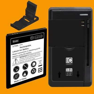 High Power 3540mAh Battery Charger Bracket F Samsung Galaxy Note LTE SGH-I717 • $36.26