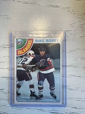 Mike Bossy RC Rookie Card 1978-79 O-Pee-Chee #115 New York Islanders HOF • $50