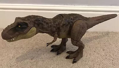 Jurassic World Stomp N Escape Tyrannosaurus Rex Figure Camp Cretaceous • £15