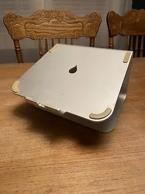 Rain Design Silver MStand Laptop Tablet Notebook Stand Riser Desk Slip Resistant • $18.79