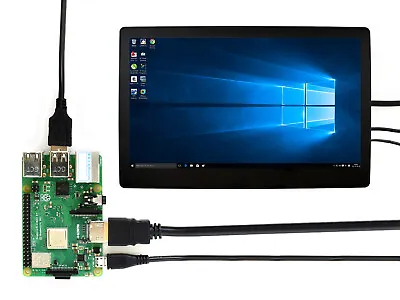 Waveshare 1080P RPI Monitor 11.6inch HDMI LCD IPS Touch Screen For Windows 10 • $199.28