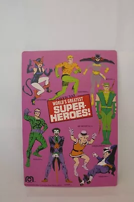 Mego Super Heroes Vintage Style Custom Fan Art Cards And Bubbles • $14.99