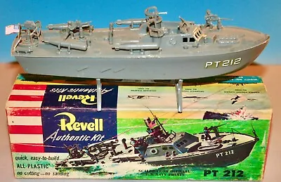 Revell Kit No H-304:98 Pt 212 Boat Torpedo Boat Built-up Model Kit W/ Box 1953 • $29.99