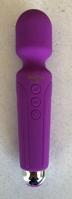 Stimulating Pleasure Massager USB Rechargeable Waterproof Purple - BOGOF • £9