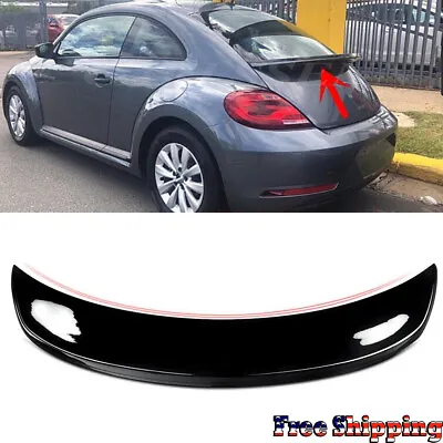 For Volkswagen VW Beetle Factory Style Rear Trunk Spoiler Wing Gloss Black 12-19 • $79.79