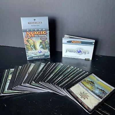 MTG Mirrodin Theme Deck Kit Wicked Big (open Complete LP To NM) • $14