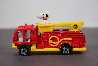 Vintage 1958 Aviva Snoopy Peanuts Fire Truck Japan LQQK • $7.99