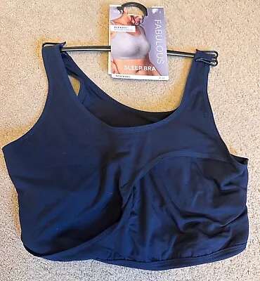 Marks & Spencer M&S Flexi Fit Navy Sleep Bra | Non Wired UK 12 Larger Cup Size • £9.99