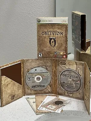 $84.95 • Buy Elder Scrolls IV Oblivion Collectors Edition Xbox 360 CIB Complete W/ Map & Coin
