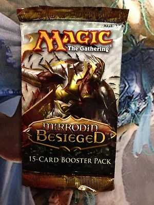 Magic  Mirrodin Besieged  15-Card Sealed Booster Pack X1 • $20.95