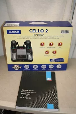 2022 Professional Karaoke System Platinum Karaoke Cello 2 (21k + Songs) & Book • $269