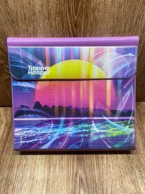 $14.99 • Buy Mead Original Trapper Keeper Binder Retro Portfolio Vintage Style SUNSET Pink