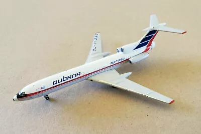 $119.99 • Buy 1:400 Tupolev Tu-154B2 Cubana CU-TI253 AeroClassics AC18052