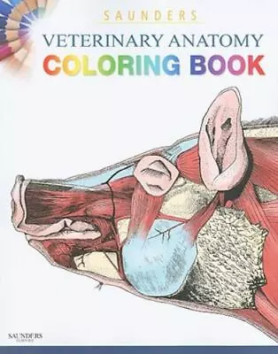 Saunders Veterinary Anatomy Coloring Book • $12.80