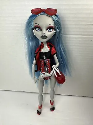 Monster High GHOULIA YELPS Gloom Beach Swimsuit Sunglasses Purse • $99.99