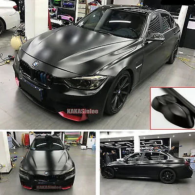 Air Release Black Whole Car Pearl Metal Satin Matte Chrome Vinyl Wrap Sticker CF • $477.75