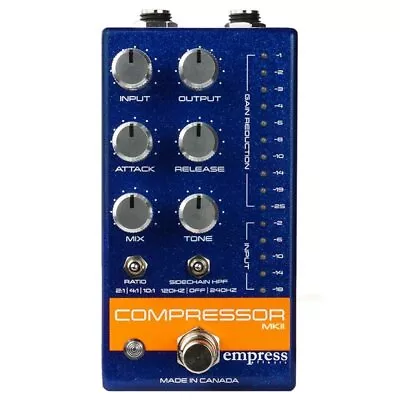 New Empress Effects Compressor MKII Blue Compressor 4560482828654 • $390.40