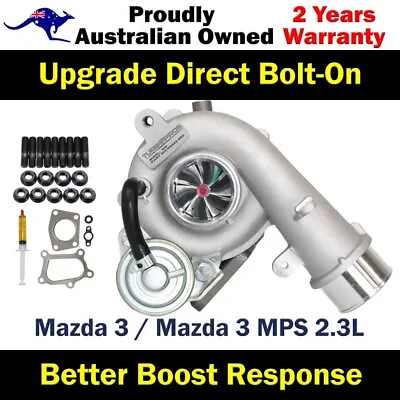 Upgrade Billet Turbo Charger For Mazda 3 / Mazda 3 MPS 2.3L • $418.34