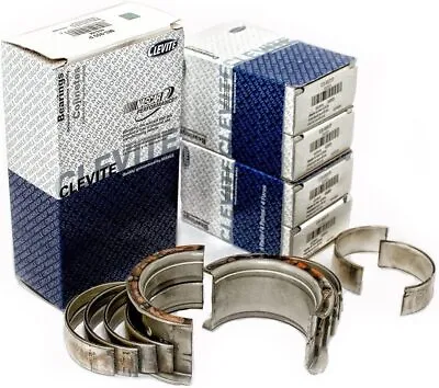 CLEVITE P Rod+Main Bearings Kit For 1968-2002 Chevy SB 305 307 327 350/5.7 STD • $79.90