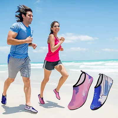 Water Shoes Men Women Skin Socks Surf Beach Yoga Swim Barefoot Quick-Dry USA • $5.99