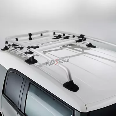 Aluminum Silver OE Style Top Roof Rack Crossbar Bag Carrier For 07-14 FJ Cruiser • $318.88