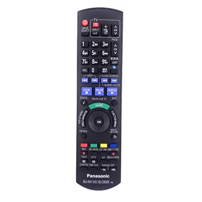 New Replace N2QAYB000614 For Panasonic Blu-ray DISC RECORDER IR6 Remote Control • £7.56