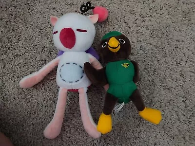 $35 • Buy Moogle And Kenny Crow Final Fantasy XV Taito Keychain Plush 7  Plush Japan